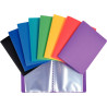 Protège-documents 40 vues en polypropylène, format 11x15 cm, coloris a