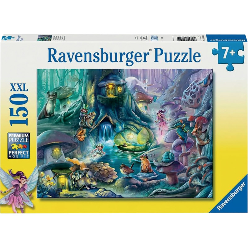Puzzle XXL 150 pièces, la forêt enchantée