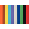 Paquet de 100 feuilles de carton couleur, 340 grammes, format : 29 x 4
