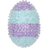 Sachet de 500 épingles en plastique longueur 15 mm coloris assortis