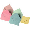 Boîtes de 500 enveloppes élection 80g jaunes