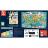 Puzzle d'observation 100 pièces, le tour du monde