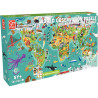 Puzzle d'observation 100 pièces, le tour du monde