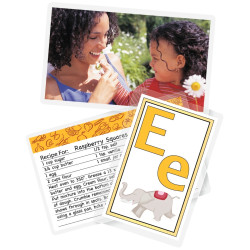 Boîte de 100 pochettes de plastification badge/carte de crédit 64x95mm