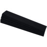 Paquet de 10 feuilles crépon supérieur 250x50 noir
