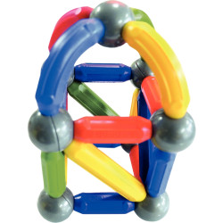 Jeu de construction magnétique SMARTROD, 36 pièces