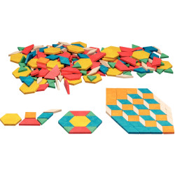 Carton de 250 Mosaïques en RE-WOOD 5mm