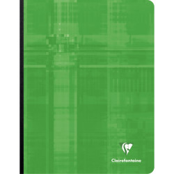 Brochure 192 pages CLAIREFONTAINE, format 17x22 cm, seyès, papier 90g