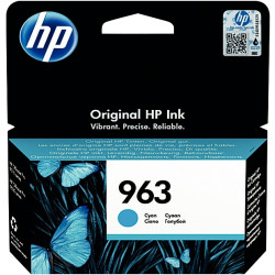 HP 963 cartouche d'encre cyan authentique (3JA23AE)