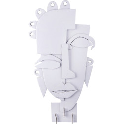 Lot de 5 sculptures carton à la manière de Picasso