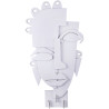 Lot de 5 sculptures carton à la manière de Picasso