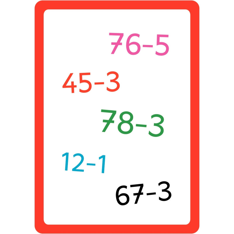 TAM TAM SUPERMAX les soustractions