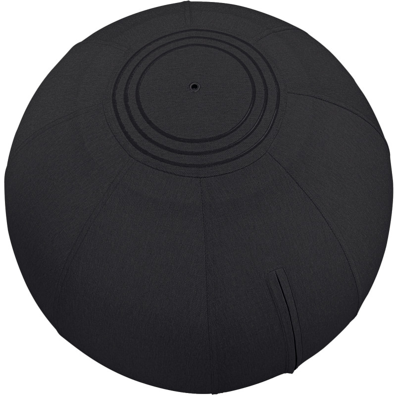 Ballon d'assise ergonomique noir