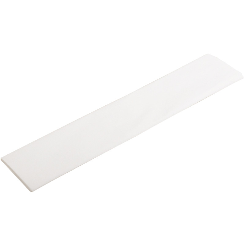 Paquet de 10 feuilles crépon ordinaire 200x50 cm blanc