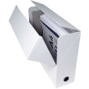 Boite de transfert IDERAMA, dos 9 cm, blanc