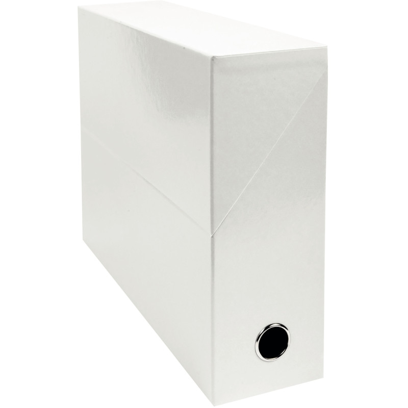 Boite de transfert IDERAMA, dos 9 cm, blanc
