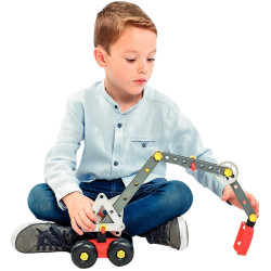 Baril MECANIKO 191 pièces en plastique