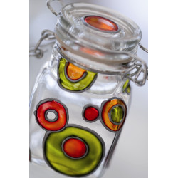 Cernes relief vitrail - Noir