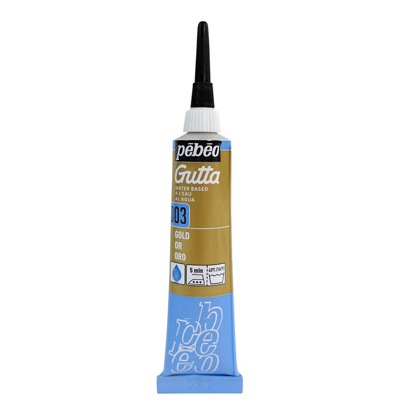 Gutta à l'eau 20ml - 012 Noir
