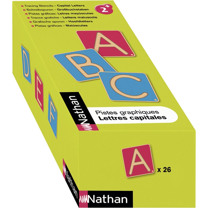 Pistes graphiques, lettres capitales