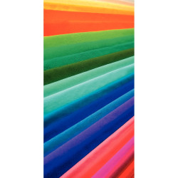 Paquet de 10 feuilles crépon ordinaire 200x50 cm mauve