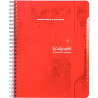 Répertoire à reliure intégrale 180 pages, format 17x22 cm, quadrillé 5