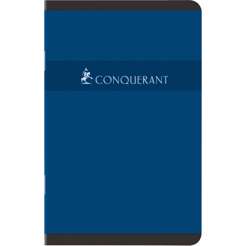 Carnet piqué 96 pages CONQUERANT, format 9x14 cm, quadrillé 5x5, papie