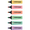 Pochette de 6 surligneurs Boss pastels assortis