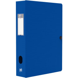 Boite de classement en polypropylène MEMPHIS dos 6 cm, bleu