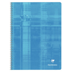 Reliure intégrale 180 pages CLAIREFONTAINE, format 17x22 cm, seyès, pa