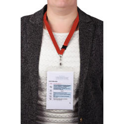 Boîte de 10 lacets textile ajustables rouge