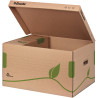 Paquet de 10 containers avec couvercle écrus
