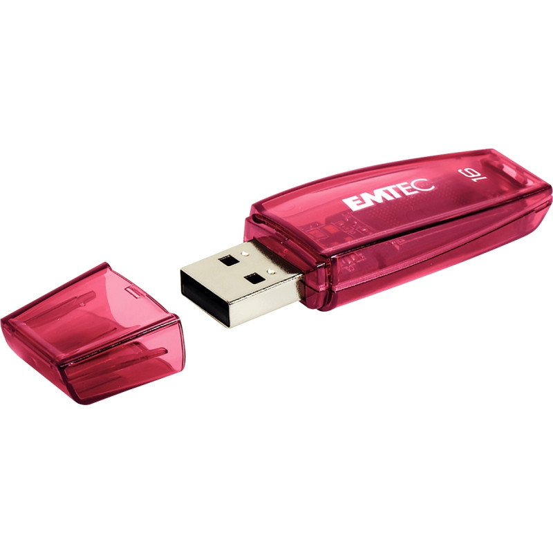 Clé USB 2.0 Emtec C410 16 Go rouge