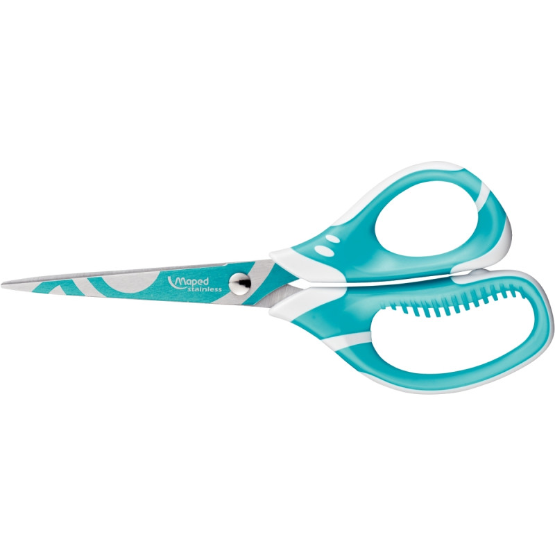 Blister ciseaux ZENOA bouts pointus 15cm