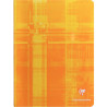 Piqûre 96 pages CLAIREFONTAINE, format 17x22 cm, quadrillé 5x5, papier