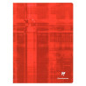 Piqûre 96 pages CLAIREFONTAINE, format 17x22 cm, quadrillé 5x5, papier