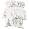 Kit de 24 grandes silhouettes d'enfants