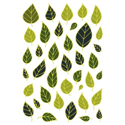 Pack de 20 planches, soit 830 stickers repositionnables
