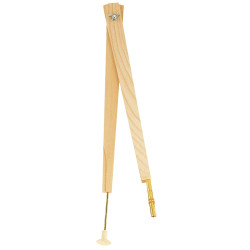 Compas à tableau 40cm en bois pour craies