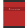 Cahier à reliure intégrale 100 pages CONQUERANT, format A4, quadrillé