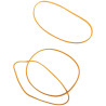 Boîte de 100g de bracelets blonds 80mm