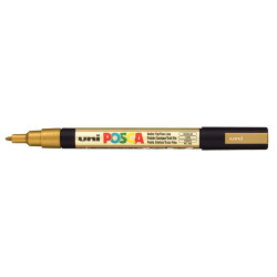 Marqueur Posca pointe fine ogive or