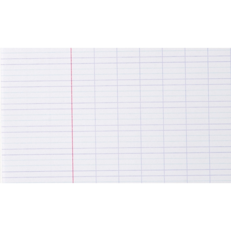 Piqûre 32 pages 17x22 cm, réglure sécail 2,5 mm