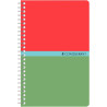 Carnet à reliure intégrale 100 pages CONQUERANT, format 9x14 cm, quadr