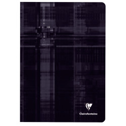 Piqûre 96 pages CLAIREFONTAINE, format A4, quadrillé 5x5, papier 90g