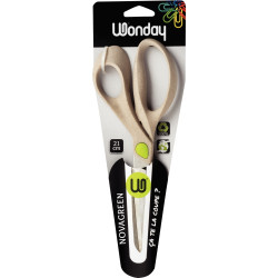 Blister ciseaux NOVAGREEN 21cm