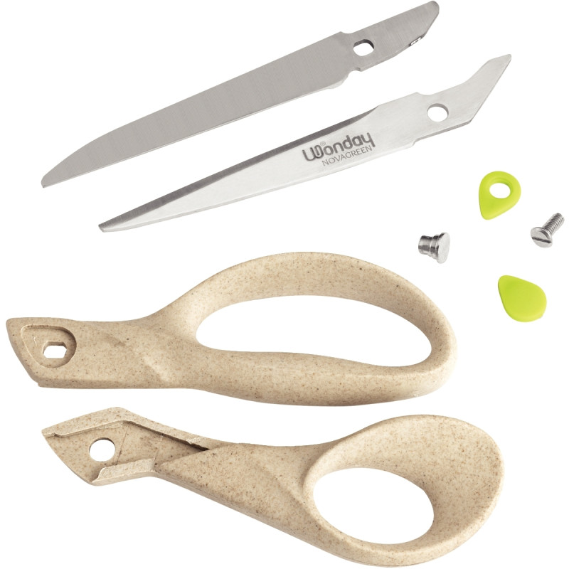 Blister ciseaux NOVAGREEN 21cm