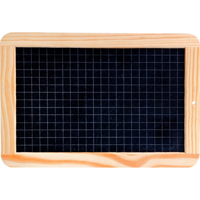 Ardoise naturelle cadre en pin 18x26cm