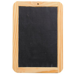 Ardoise naturelle cadre en pin 18x26cm