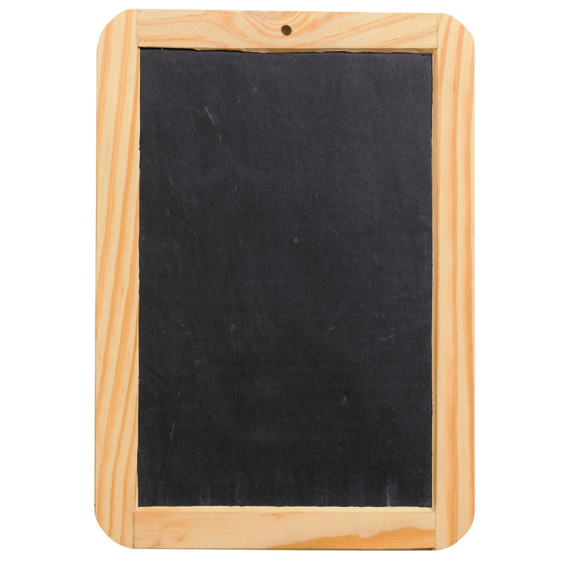Ardoise naturelle cadre en pin 18x26cm